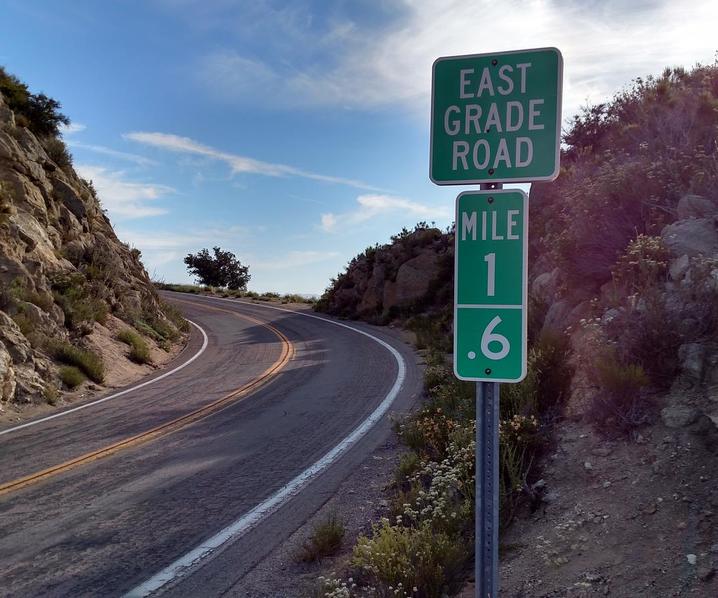 Palomar Mountain Quatro Climb