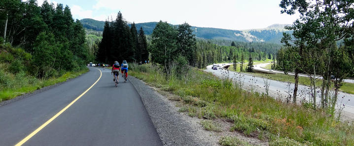 copper triangle bike ride