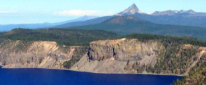 Crater Lake Rim Loop From Crater Lake Lodge